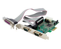 Startech.com Tarjeta PCI Express Nativo Combo Serie-Paralelo 2S1P con UART 16550  (PEX2S5531P)